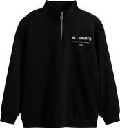 smALLSAINTS by ALLSAINTS Kids' Underground Oversize Half Zip Sweatshirt