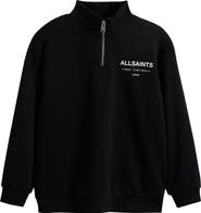 smALLSAINTS by ALLSAINTS Kids' Underground Oversize Half Zip Sweatshirt