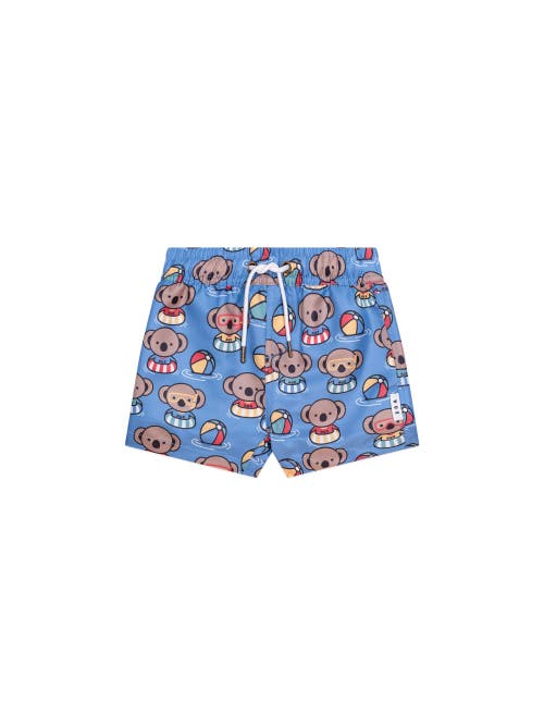 Huxbaby Kel Koala Swim Shortie In Blue