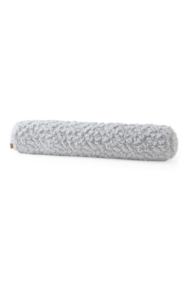Shira Fleece Accent Pillow, Alternate, color, STONE