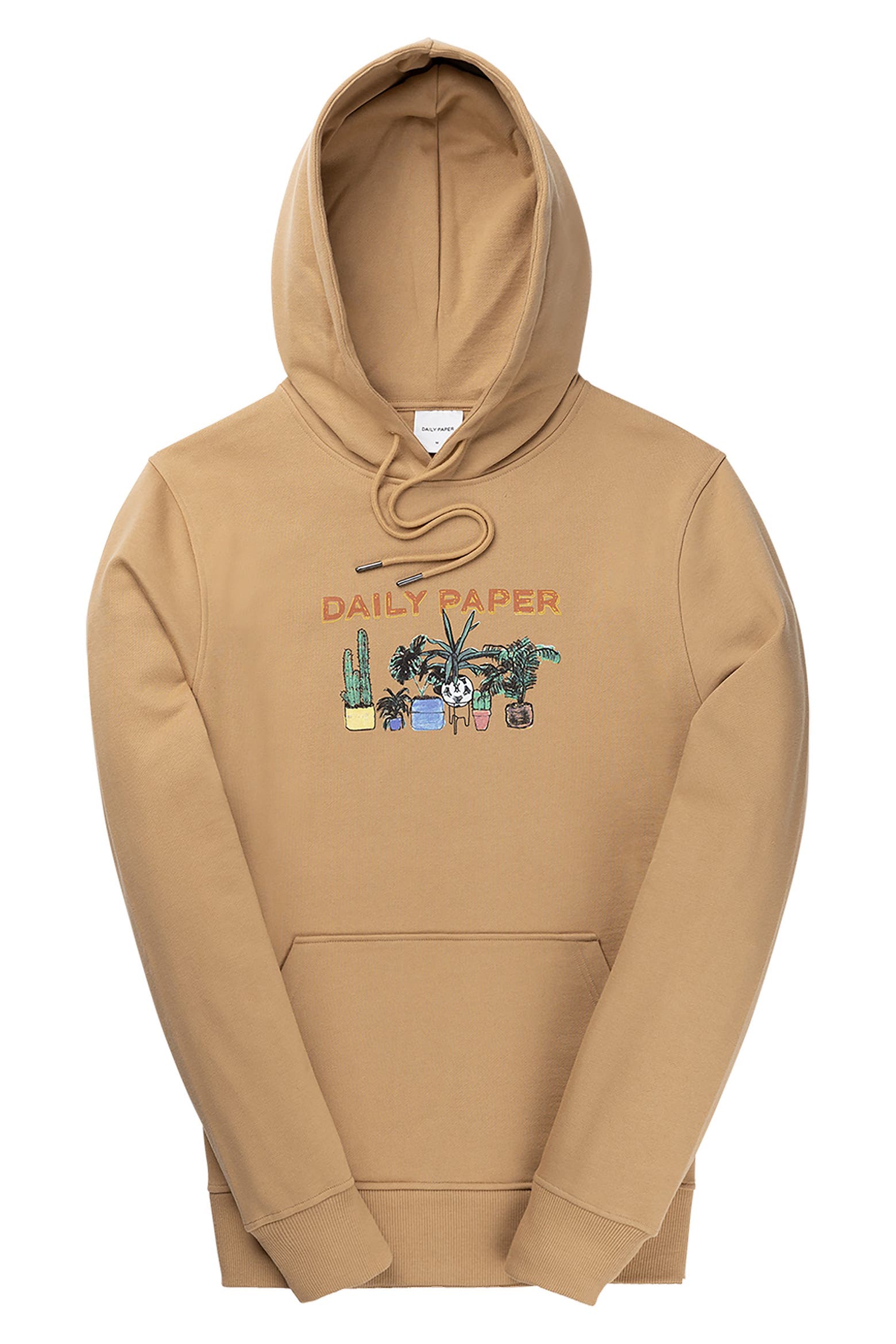 Green Ribbled Paper DAILY PAPER Holman Cotton Fleece Graphic Hoodie (Men) | Nordstrom