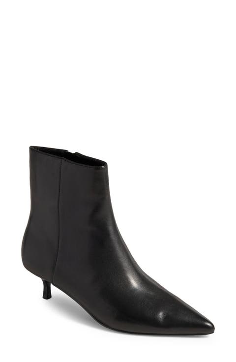 Soho Genuine Calf Hair Bootie