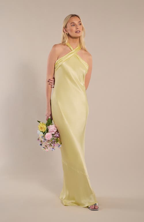 Rewritten Roma Halterneck Dress
