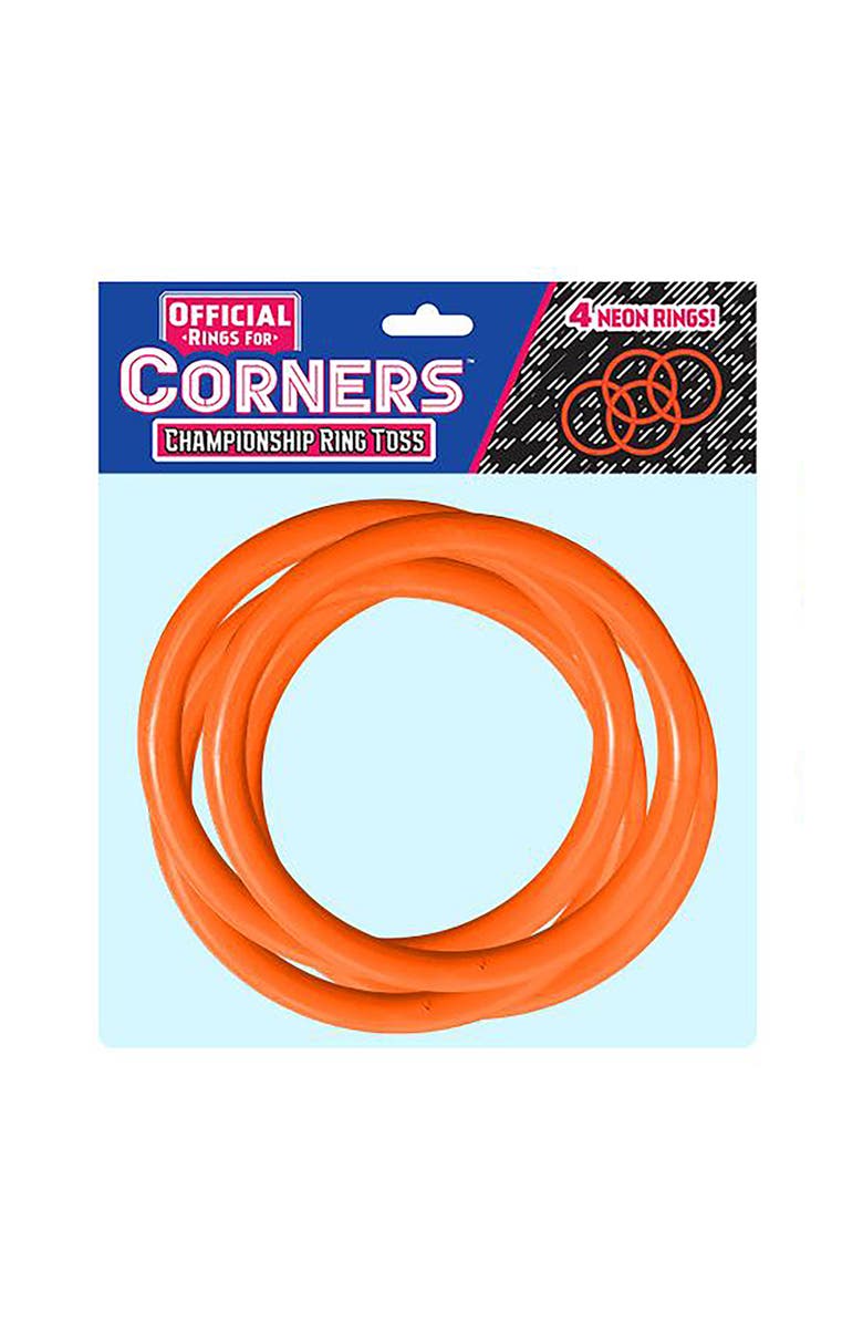 Corners Championship Ring Toss Indoor and Outdoor Play Ring Set, Main, color, Multicolored
