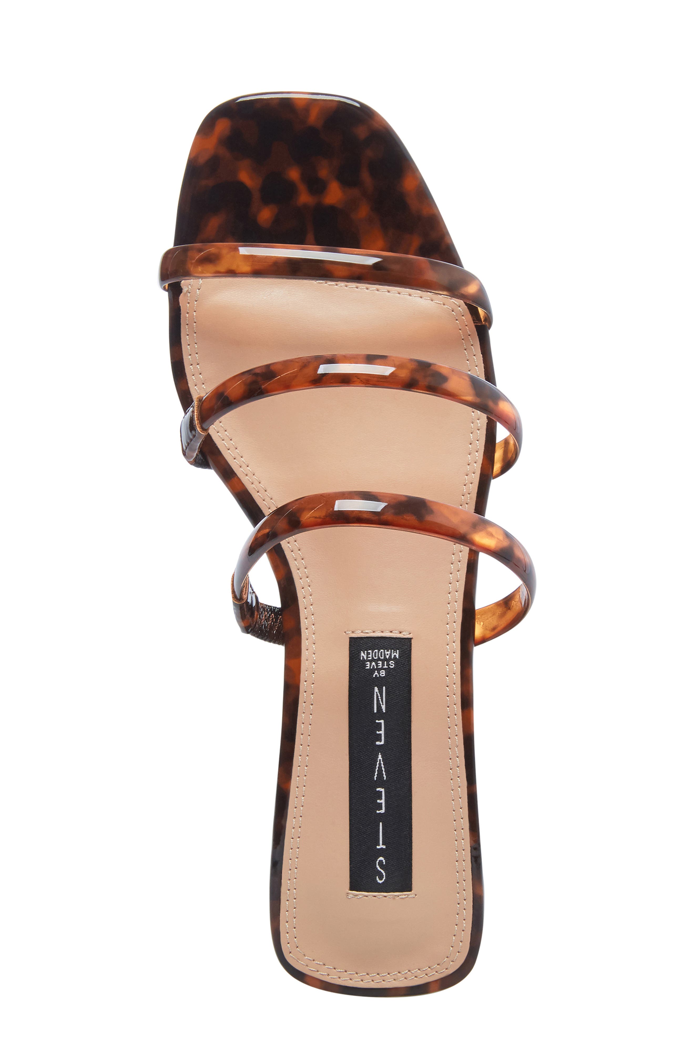 Hades Strappy Slide Sandal, Alternate, color, TORTOISE FAUX LEATHER