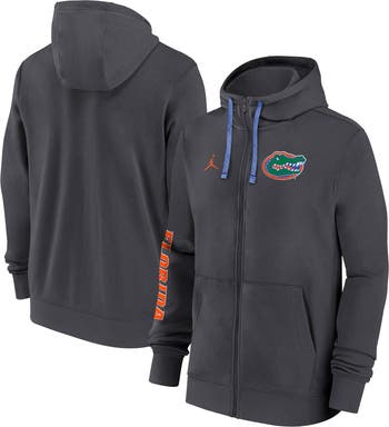 Jordan Brand Men s Jordan Brand Anthracite Florida Gators 2024 Sideline Full Zip Hoodie Nordstrom