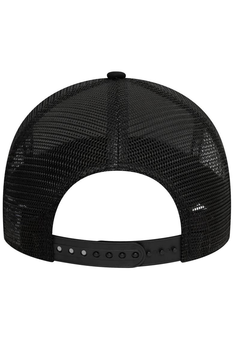 New Era Men's New Era Black Newcastle United Core Trucker Adjustable Hat, Alternate, color, 