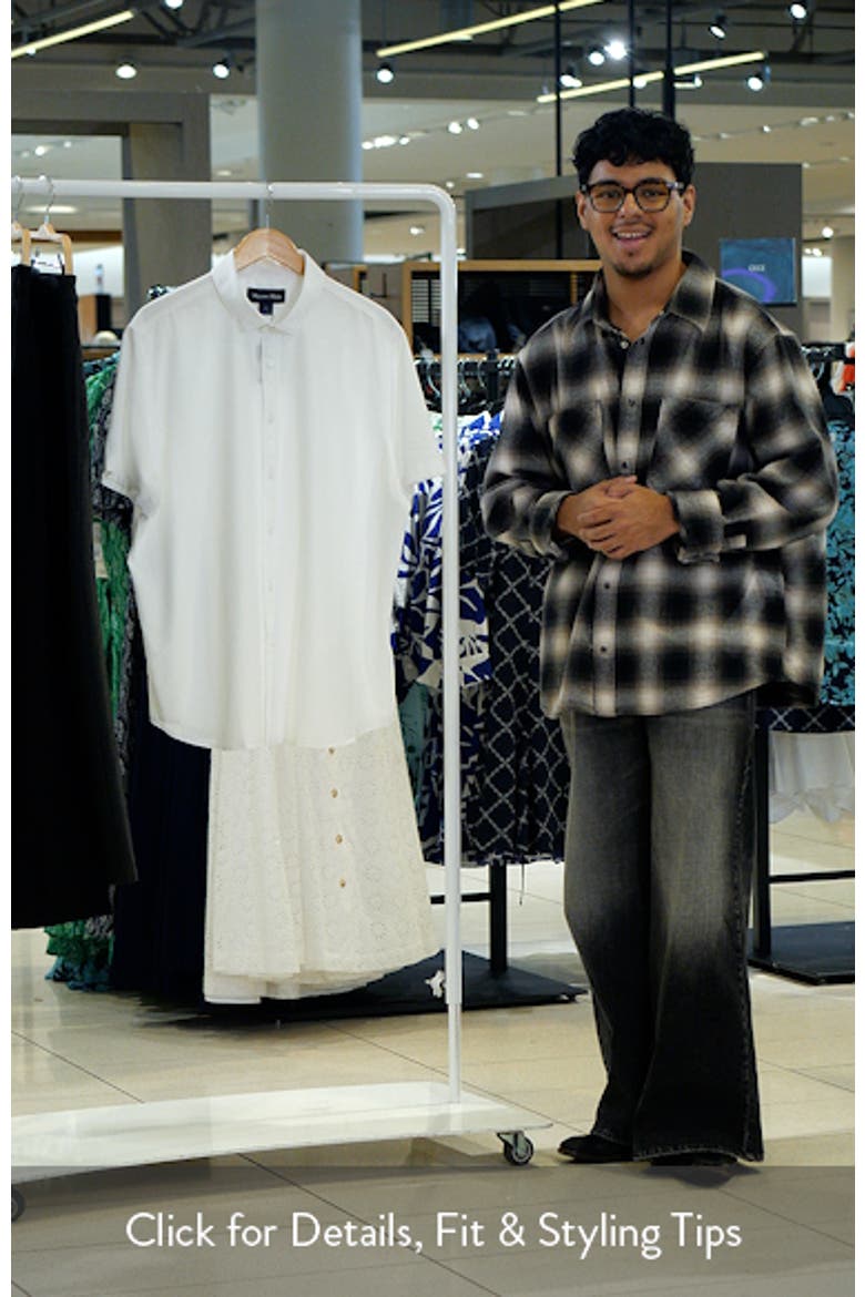 Porter Trim Fit Short Sleeve Performance Button-Up Shirt video