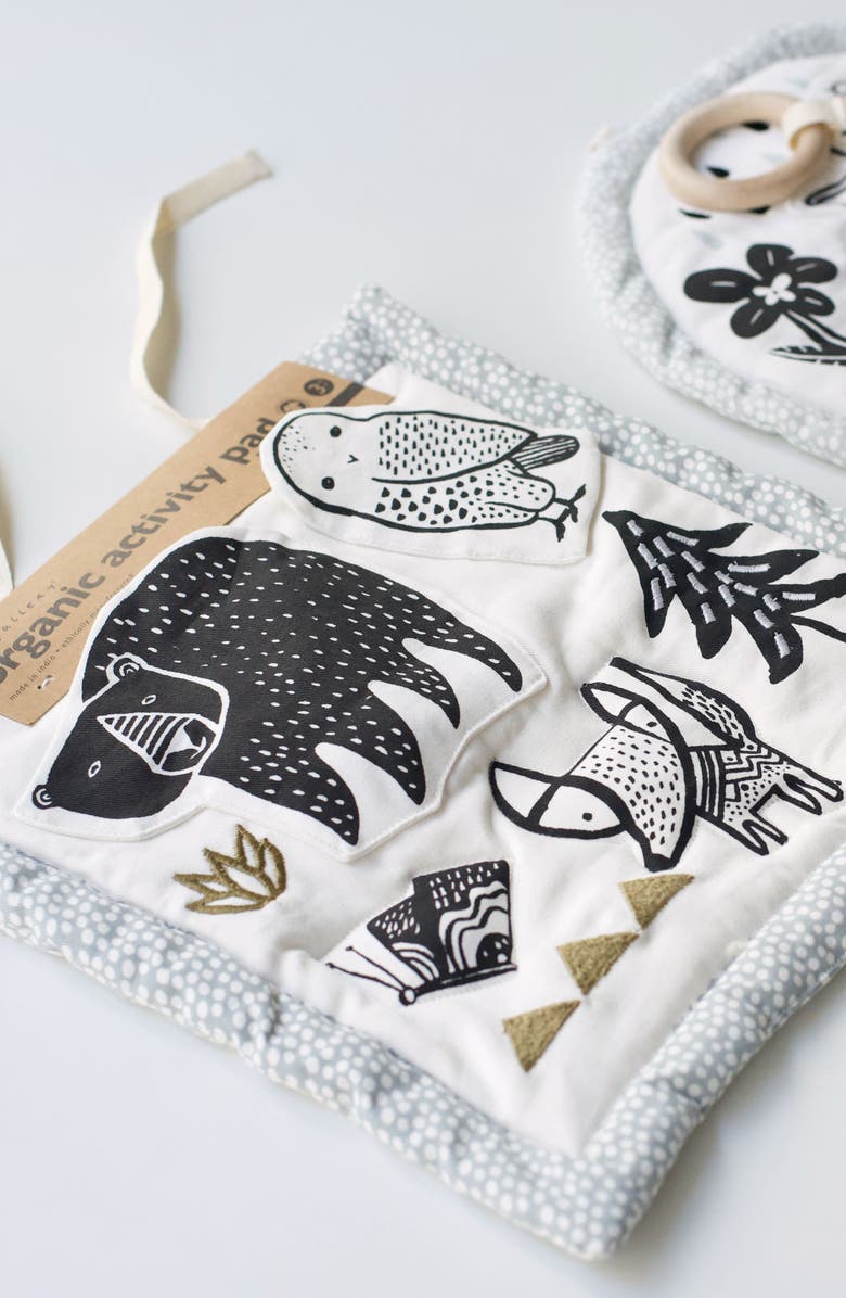 Wee Gallery Baby Sensory Activity Pad, Alternate, color, Woodland