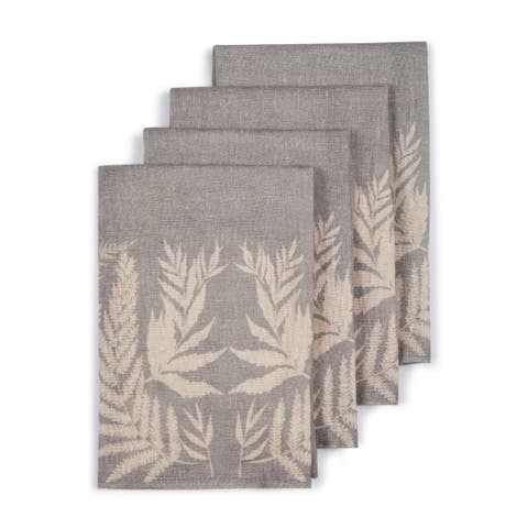 Forest Ferns Napkins - Set of 4