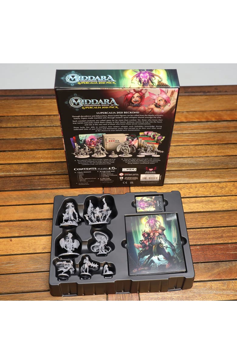 Middara Lupercalia 2021 Pack, Expansion, 7 New Esper Character Miniatures, Alternate, color,