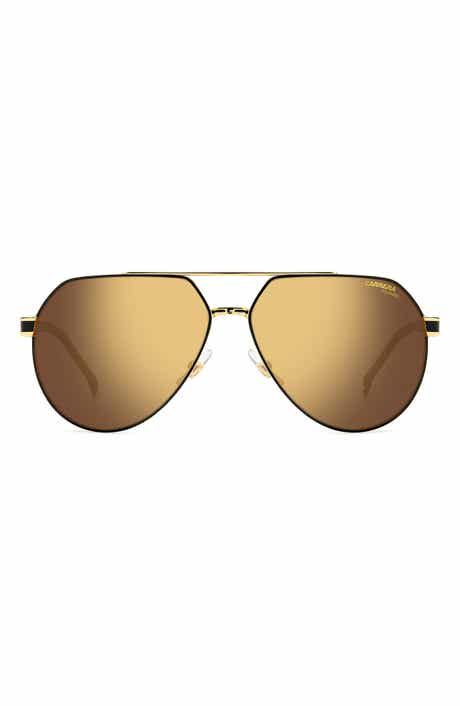 1067/S 62mm Polarized Navigator Aviator Sunglasses