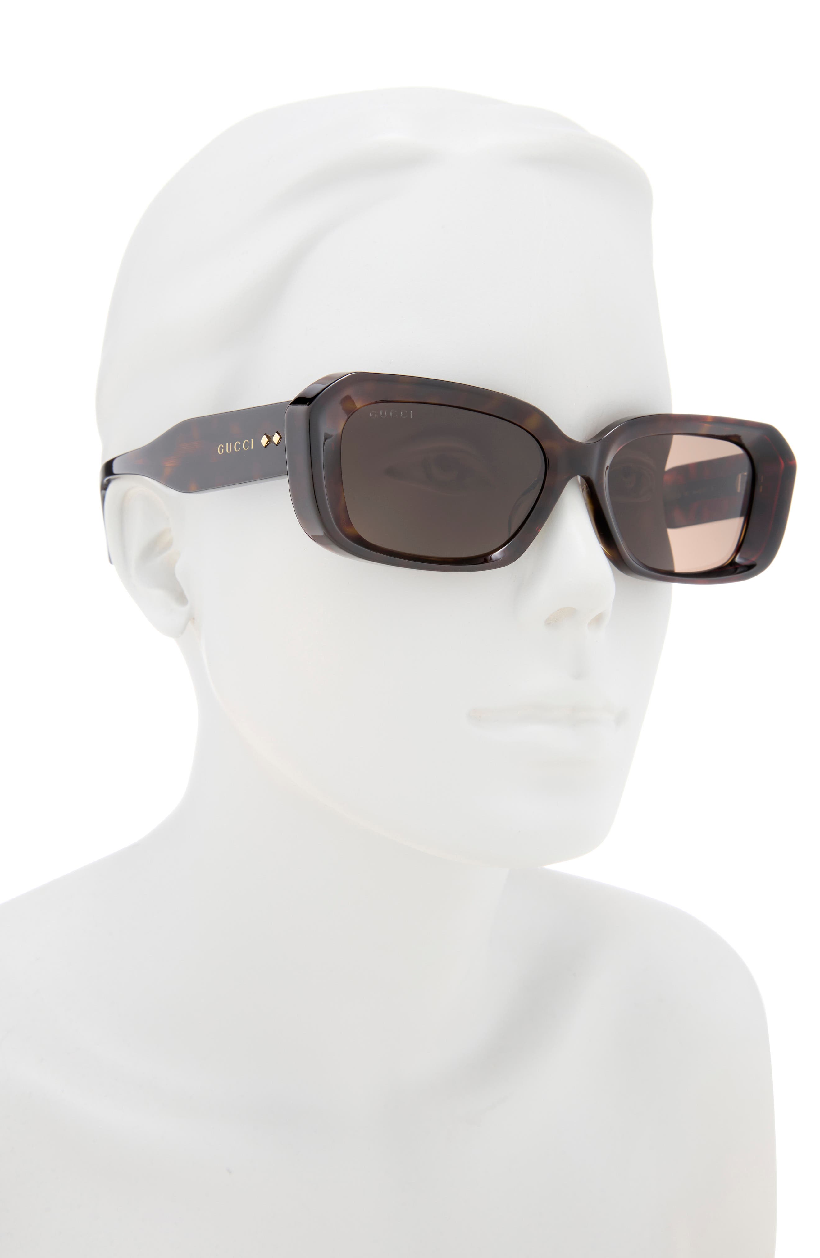 Gucci 54mm Rectangular Sunglasses (Women) | Nordstromrack