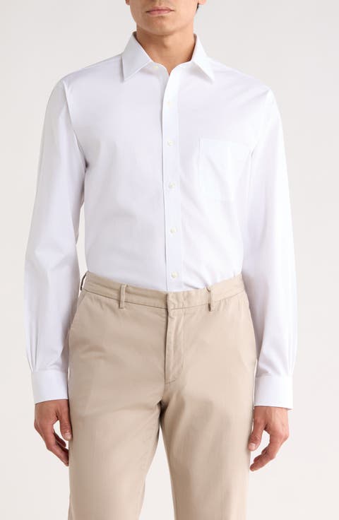 Brooks Brothers Regular Fit Non-Iron Cotton Dress Shirt