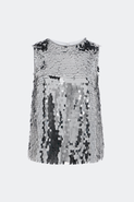 SIMONMILLER Shirley Sequin Top