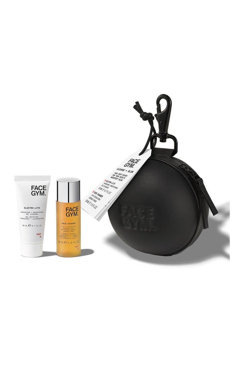 FACEGYM Cleanse + Glow Set $30 Value, Main, color, 