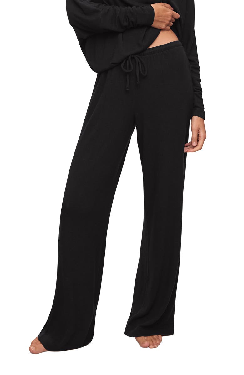 Eberjey Cozy Time Straight Leg Lounge Pants, Main, color,