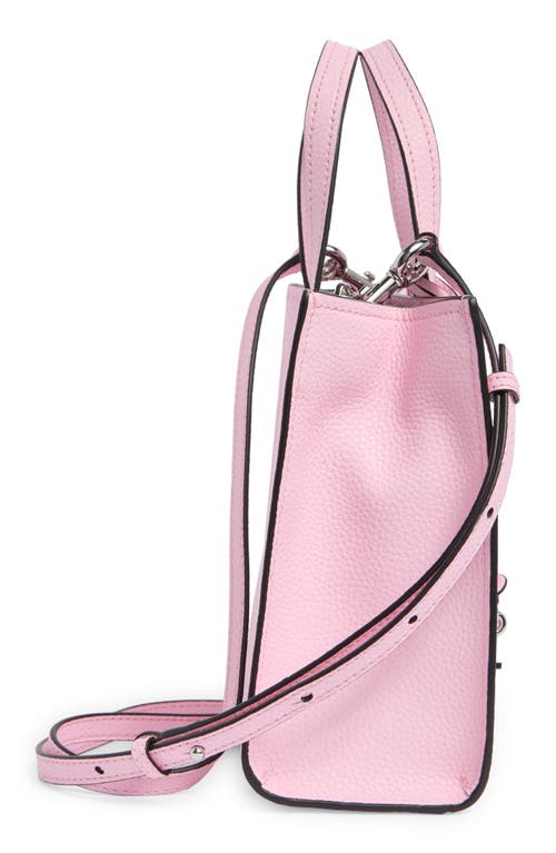 Shop Marc Jacobs Mini Grind Top Handle Satchel In Bubblegum