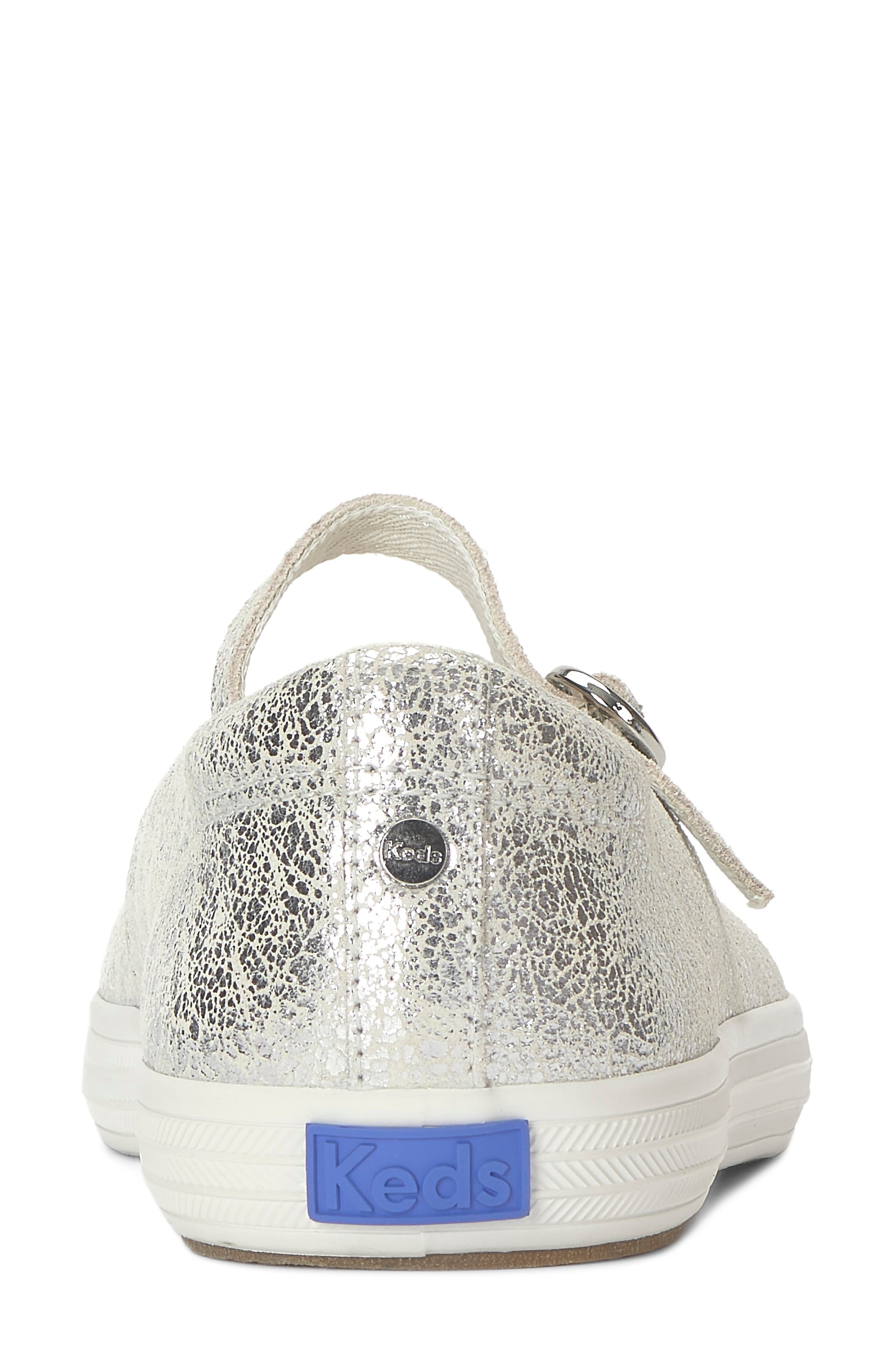 Keds<sup>®</sup> Square Toe Mary Jane Sneaker, Alternate, color, Silver Grey