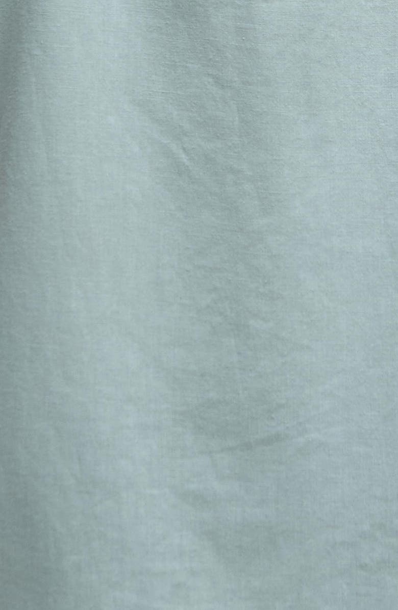 Barbour Nelson Garment Dye Cotton & Linen Camp Shirt, Alternate, color, Pale Apple