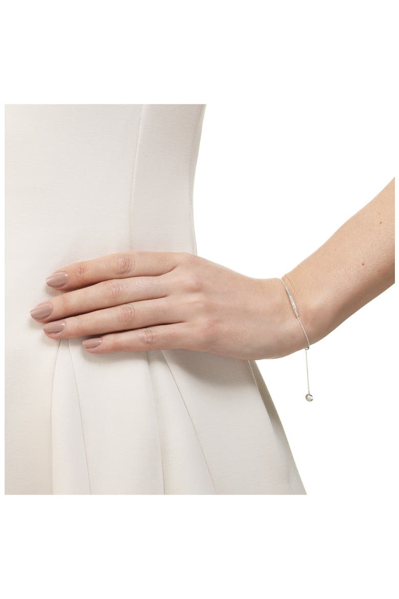 Skinny Diamond Bracelet, Alternate, color, SILVER/ DIAMOND