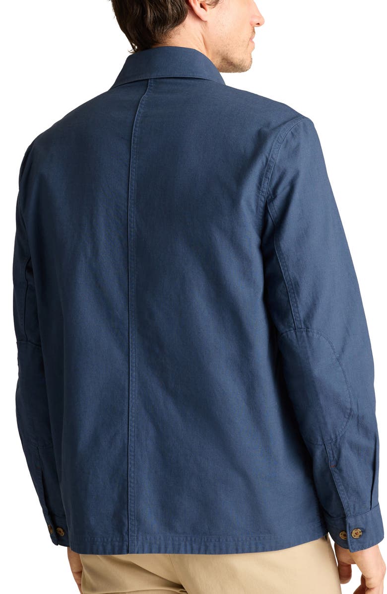 Bonobos One Fit Shirt Jacket, Alternate, color, French Blue