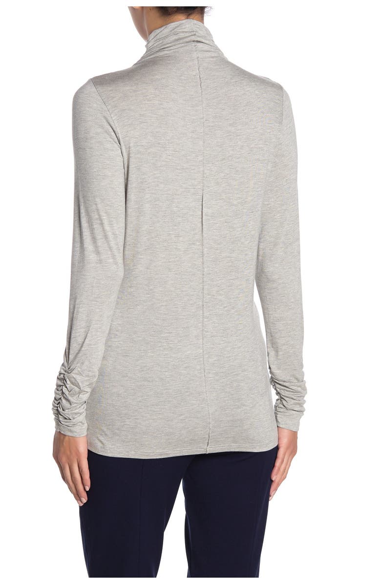 Kinross Ruched Turtleneck Top, Alternate, color, 