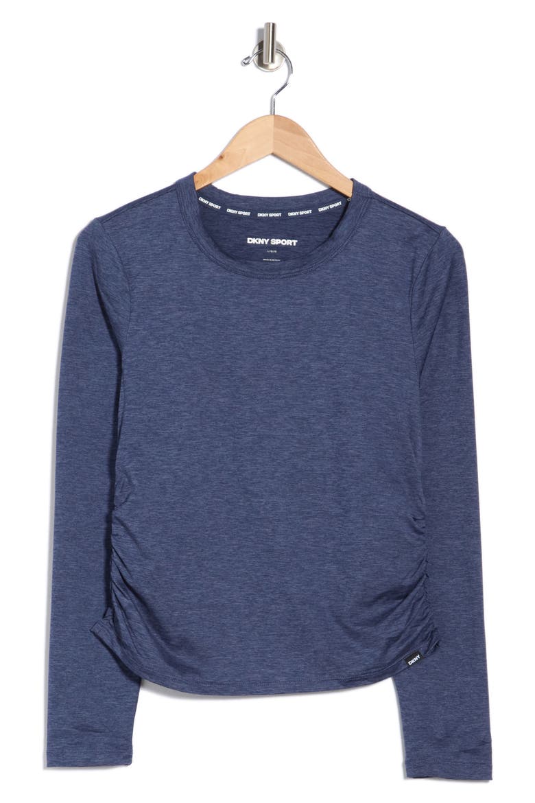 Spacedye Long Sleeve T-Shirt, Main, color, PEACOAT SP