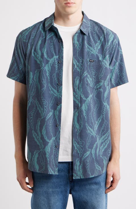 Sessions Aerotech Short Sleeve Performance Button-Up Shirt