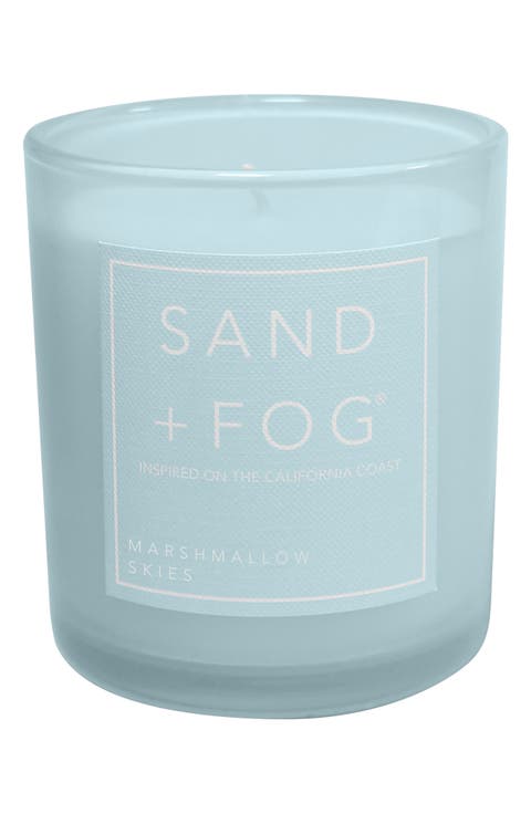Marshmallow Skies Scented Glass Jar Candle