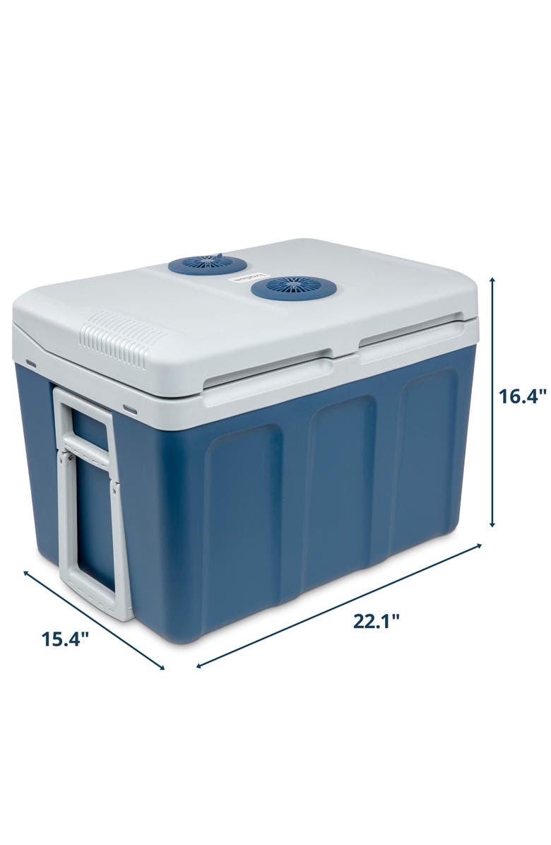 Ivation Electric Cooler & Warmer, Alternate, color, Blue
