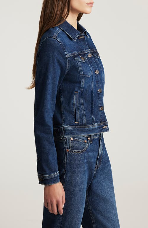 Mavi Jeans Cecilia Denim Trucker Jacket In Blue