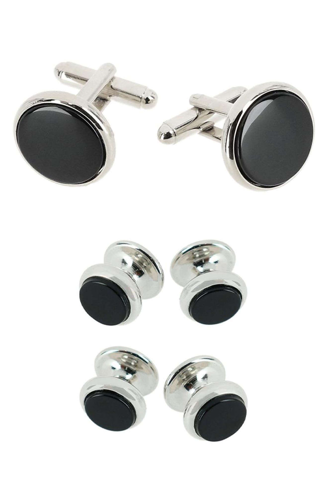 RHODIUM AND GENUINE ONYX