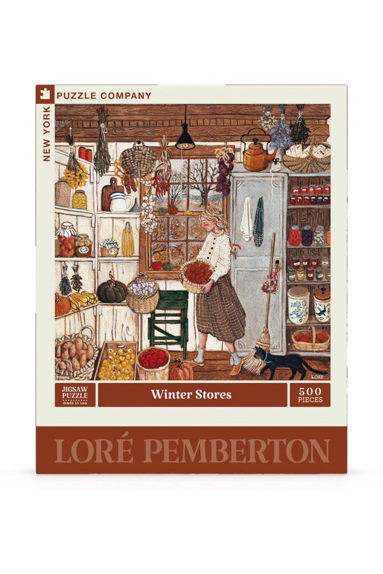 Winter Stores 500 Piece Puzzle, Main, color, No Color