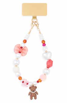 Bear Beaded Phone Strap