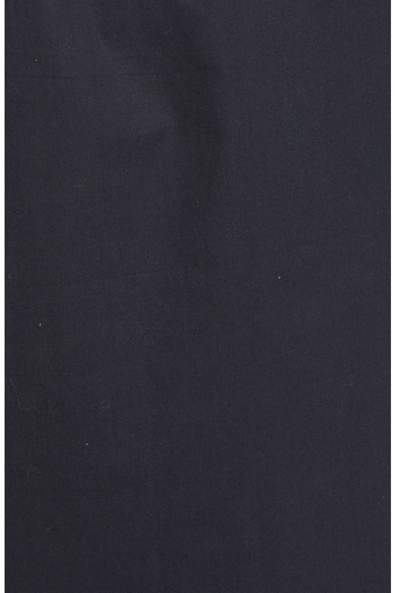 Lady Tunika Ruffle Long Sleeve Poplin Shirtdress, Alternate, color, NAVY