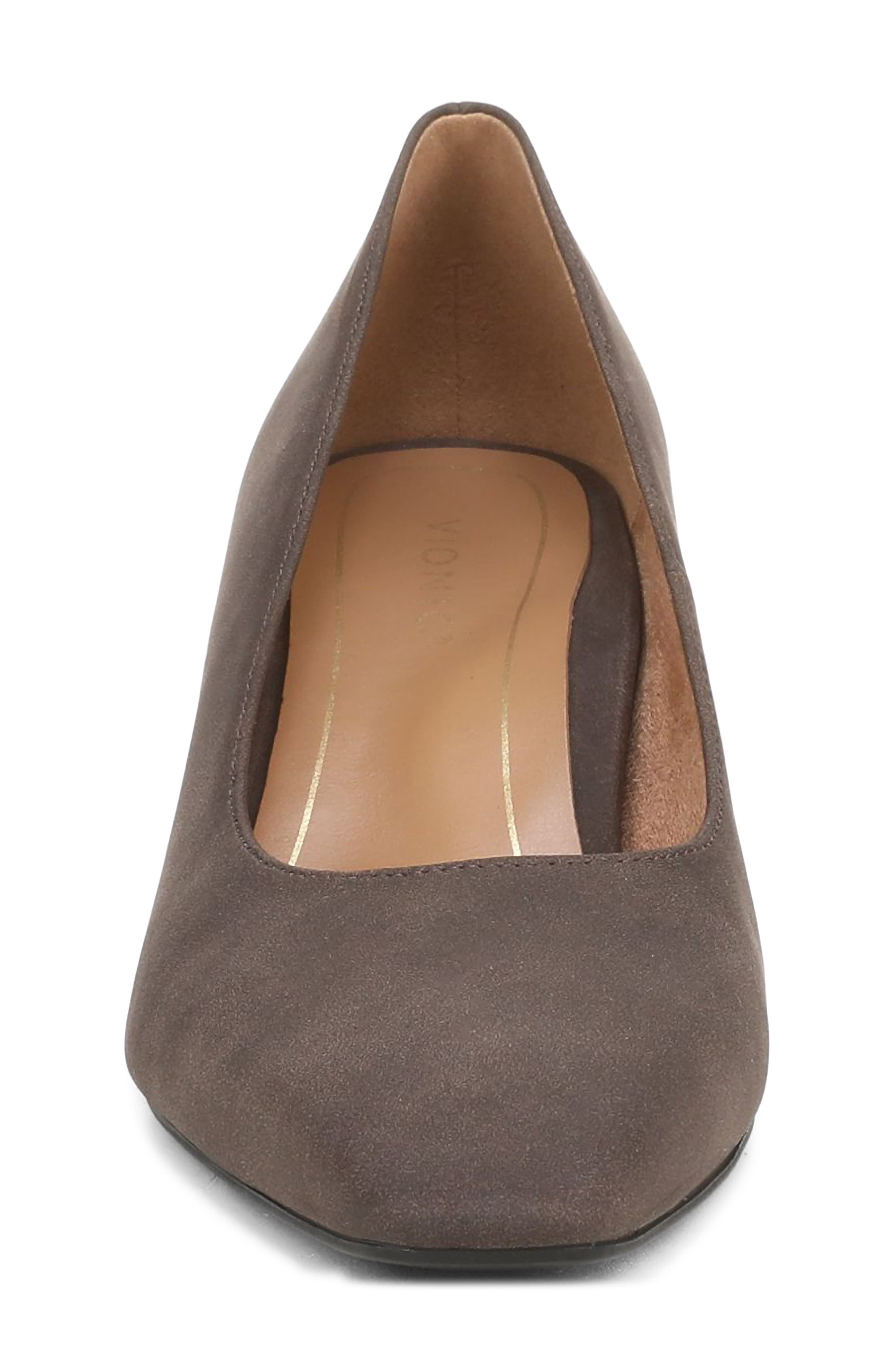 Saylor Faux Leather Pump, Alternate, color, CHOCOLATE