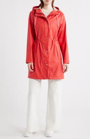 Ilse Jacobsen Hooded Waterproof Raincoat