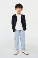 H&M Tapered Cotton-blend Jeans