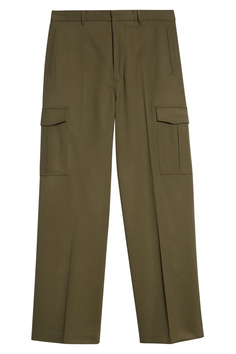 Baja Wool Cargo Pants, Alternate, color, GREEN