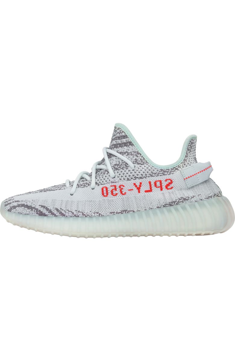 adidas Yeezy Boost 350 v2 'Blue Tint' Sneaker, Alternate, color,