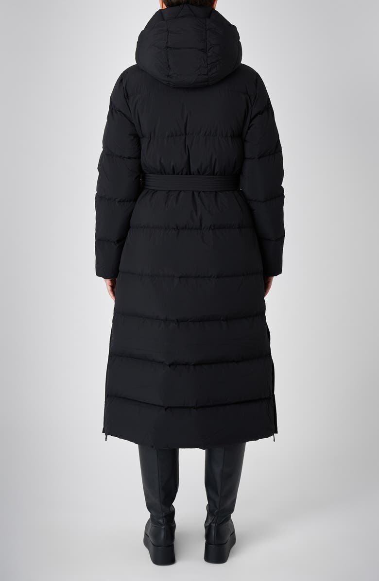 The Recycled Planet Company Vada Belted Water Repellent Puffer Coat, Alternate, color, 