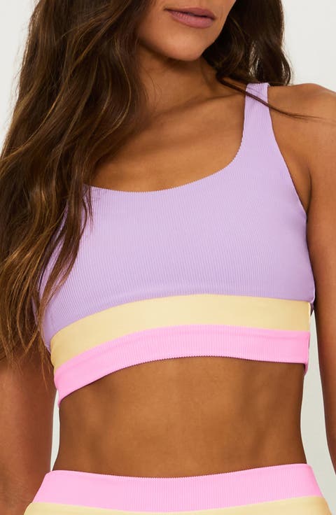 Mackenzie Colorblock Bikini Top