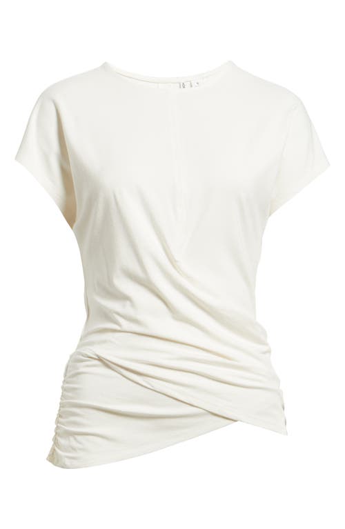 Nordstrom Ruched Top In White