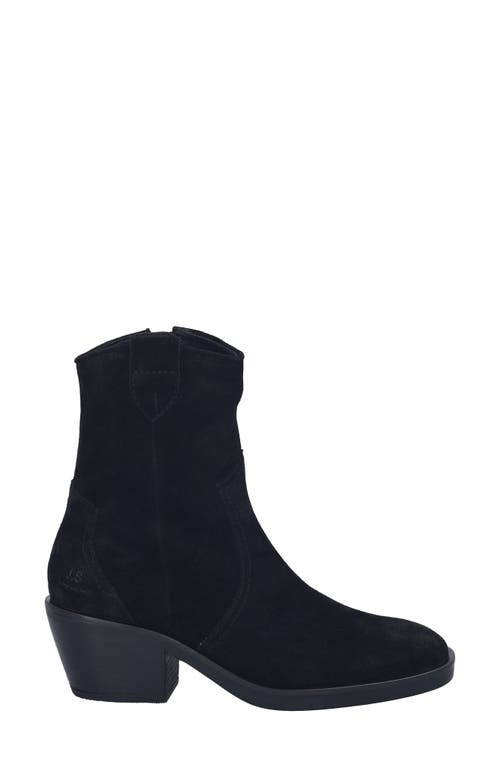 Josef Seibel Hattie 02 Western Bootie In Black