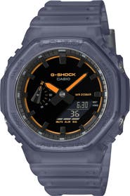 G-SHOCK 5600 Series Ana-Digi Resin Strap Watch, 48.5mm x 45.4mm