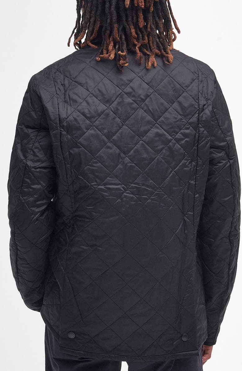 Barbour Heritage Liddesdale Quilted Jacket, Alternate, color, Black