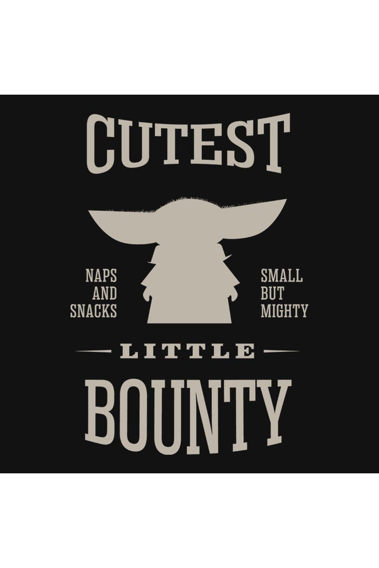 Girls' Cutest Little Bounty Graphic Short Sleeve T-Shirt, Alternate, color, Black