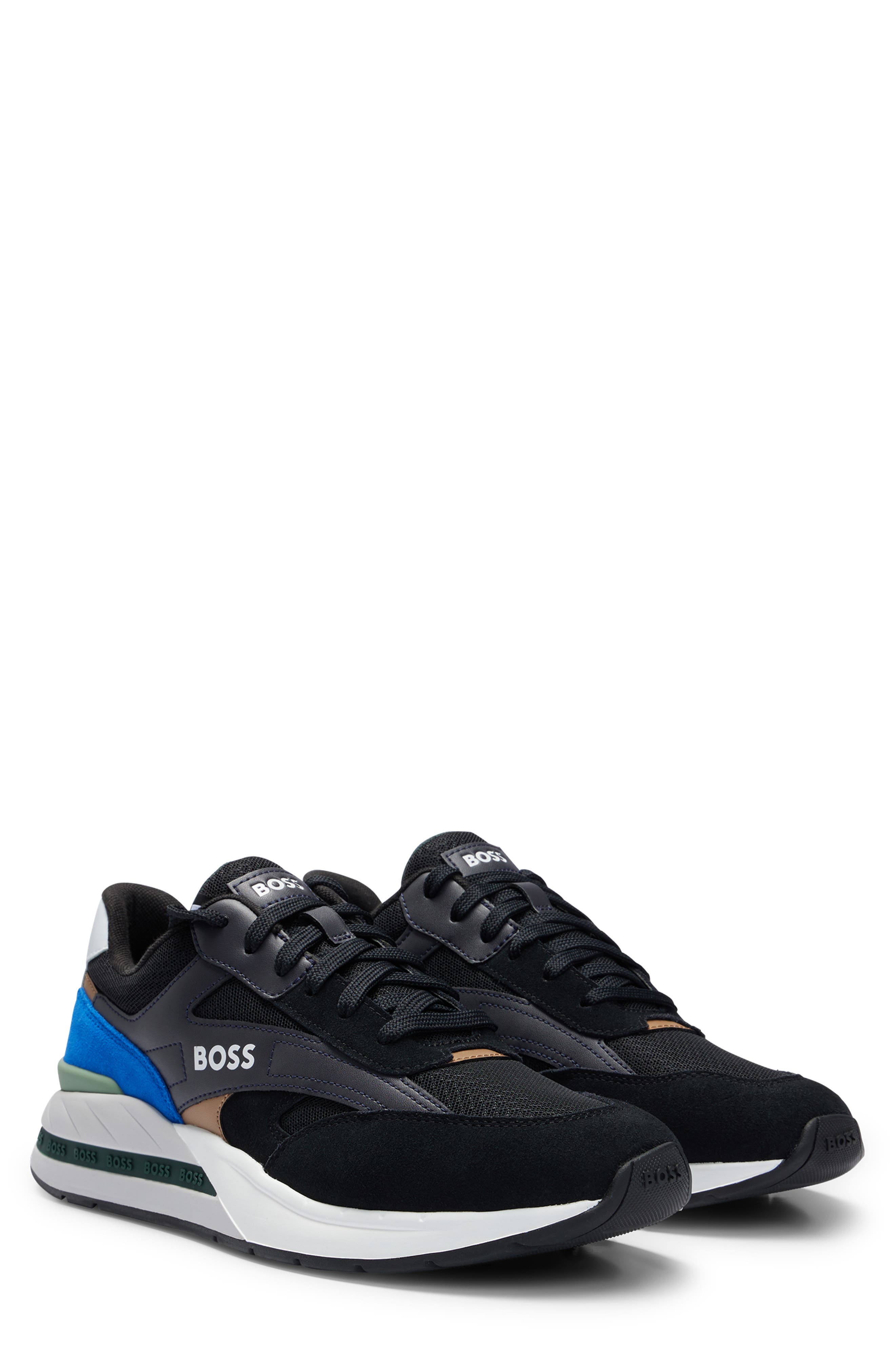 BOSS Kurt Run Sneaker, Main, color, 