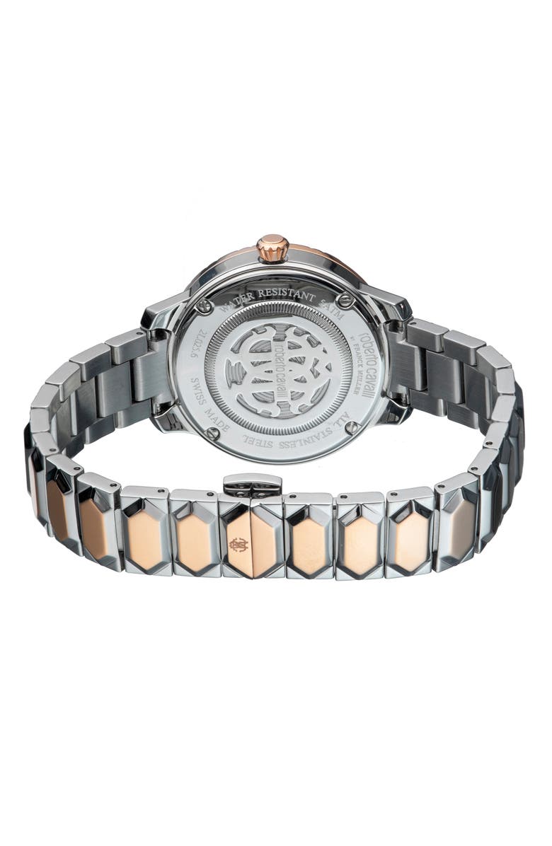 Roberto Cavalli by Franck Muller Women's Serpente Diamond Bracelet Watch, 34mm, Alternate, color, 